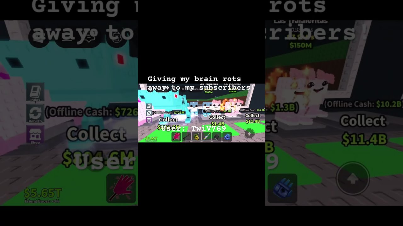 Giving Away Brainrots 
