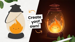 Learn How To Draw A Kawaii Fire Friend 🔥 Easy and fun!