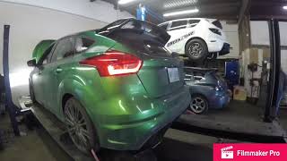 Freektune Ford Focus RS Dyno 370hp! #shorts