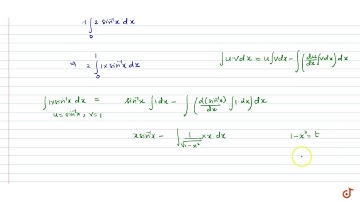 Evaluate the integrals `int_0^1 sin^(-1)((2x)/(1+x^2))dx`...