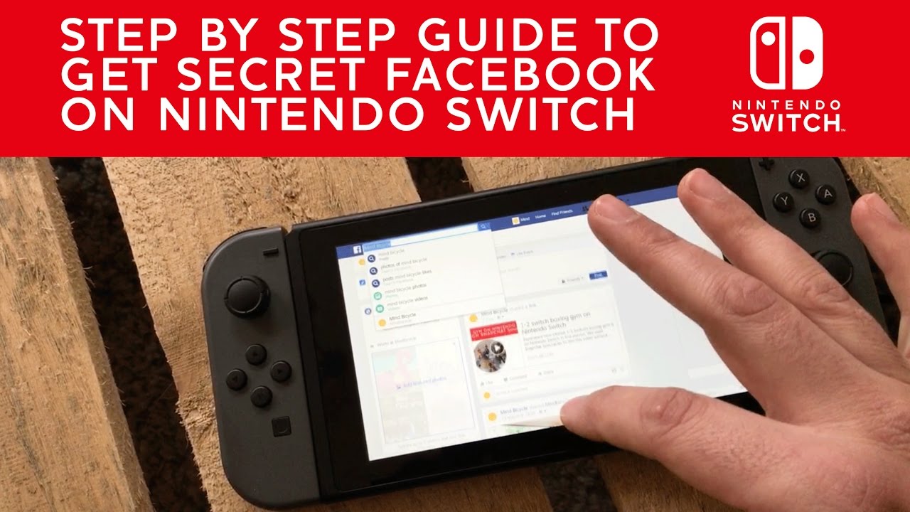 How To Get Facebook On Nintendo Switch Without A Hack YouTube
