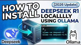 How to Install & Run Deepseek R1 on Ollama [ 2026 Update ] Deepseek R1 AI Model Locally with Ollama