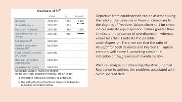 Poisson and negative binomial regression with offset variable in SPSS (June 2019)