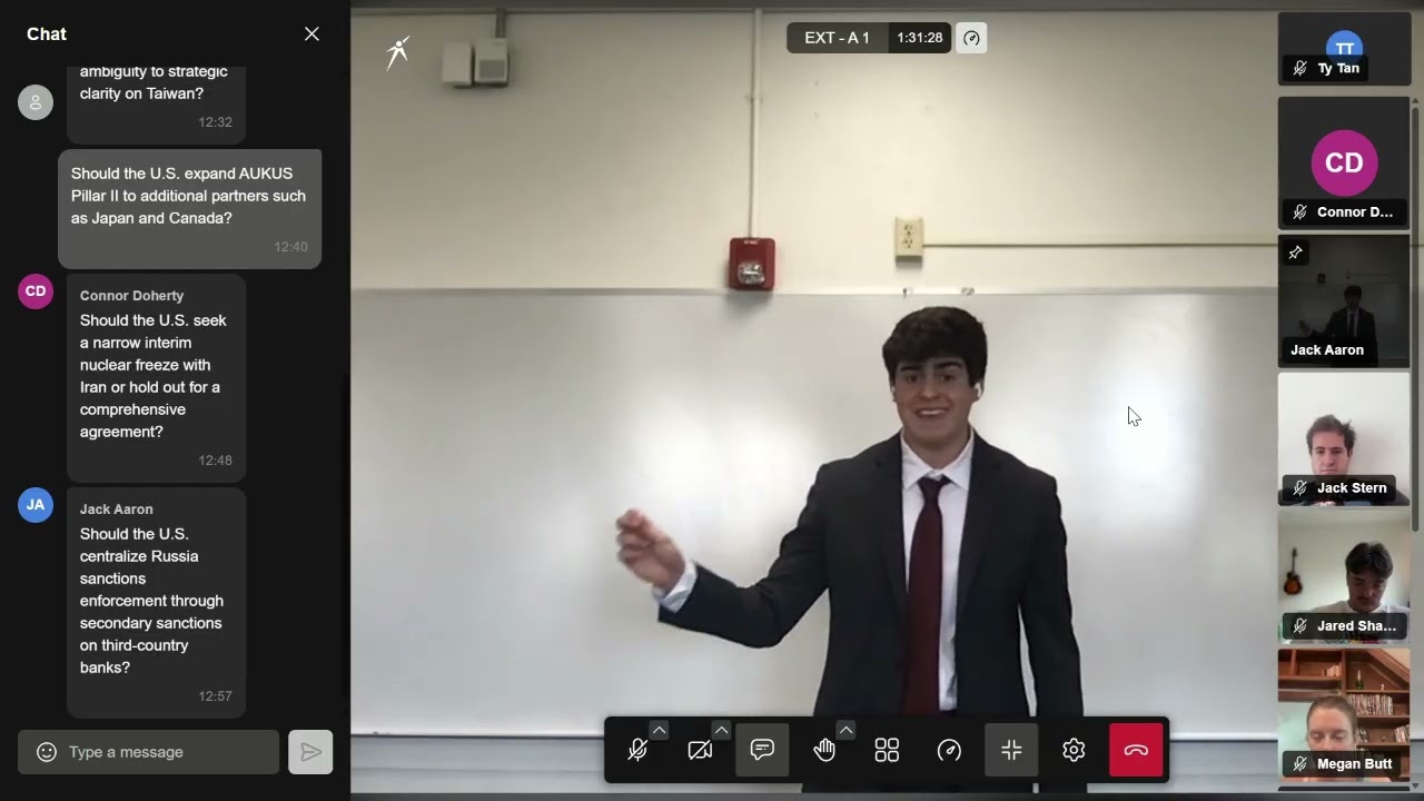 Jack Aaron UKSO Winning Speech