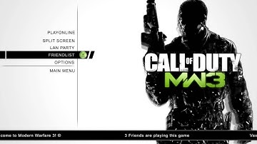 Alternate MW3 Updated Menu (Beta) MUST SEE!