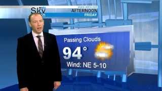 Thursday, August 29 Forecast
