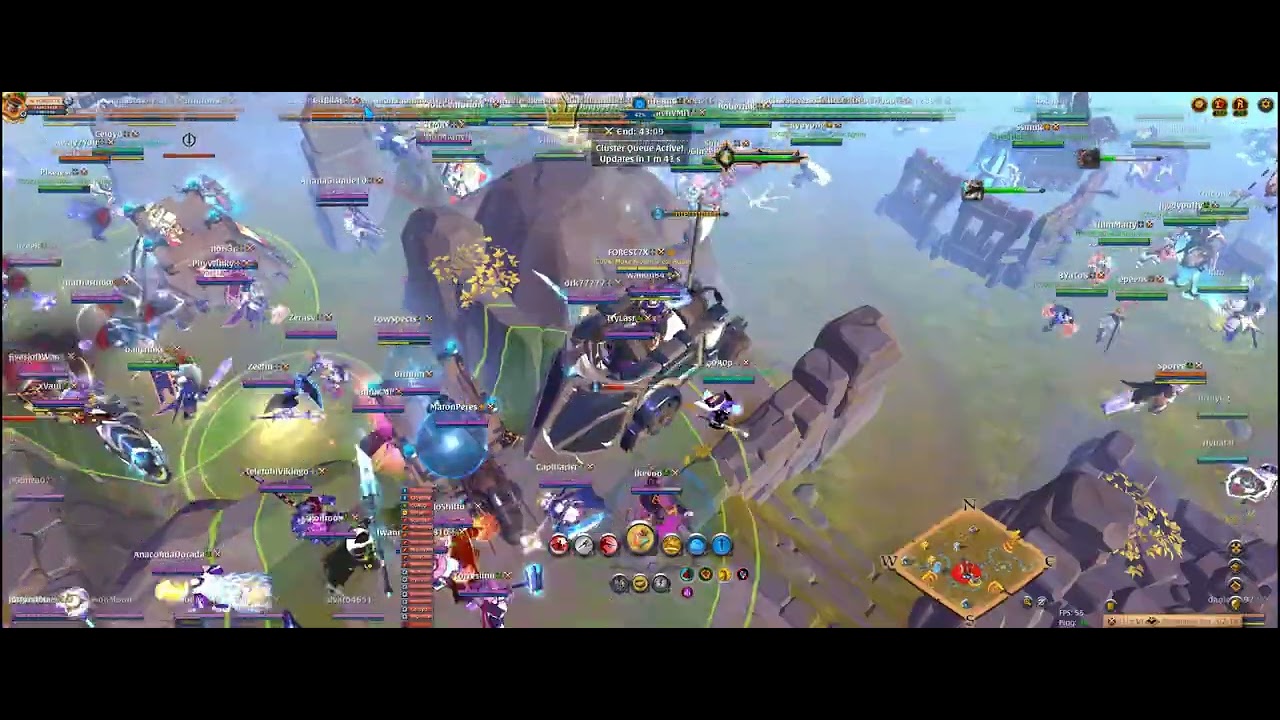 [S30] MAGA vs Hogs | Rut Conquered | 4K | Albion Online Bastion ZvZ ...