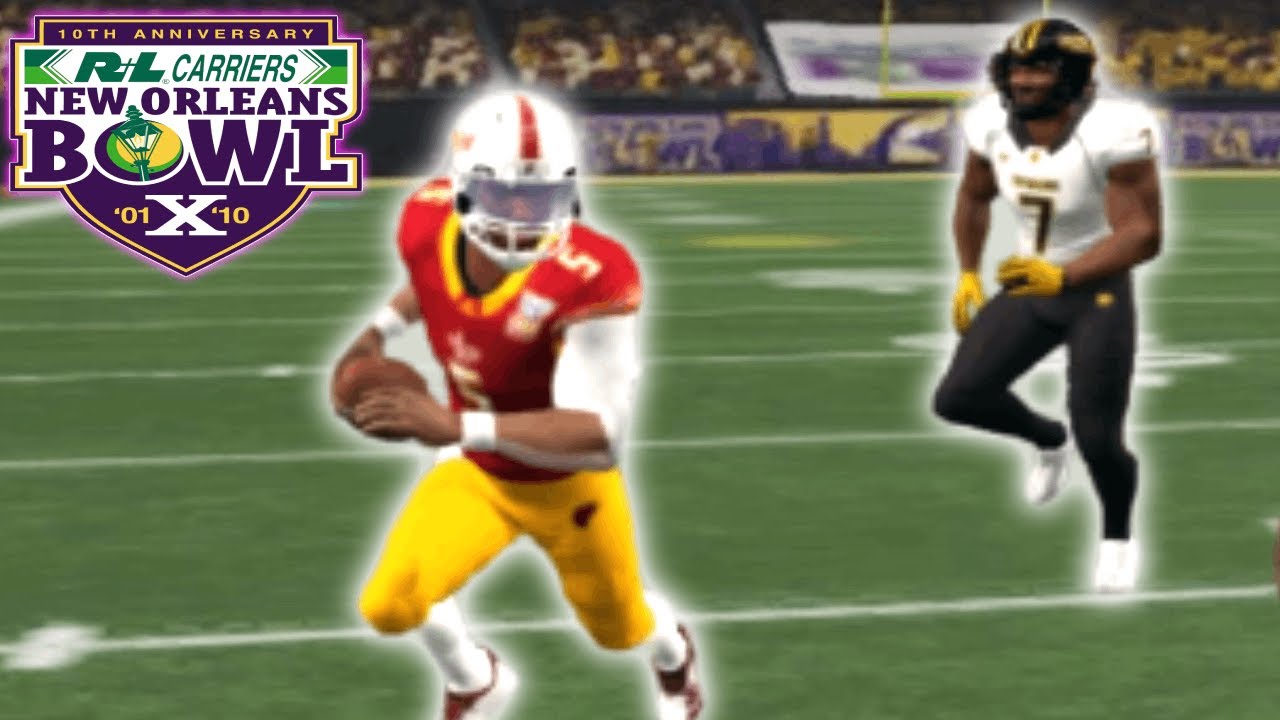 STARTING QB BENCHED IN BOWL GAME CAN SR QB LEAD US BACK TO WIN NCAA 14