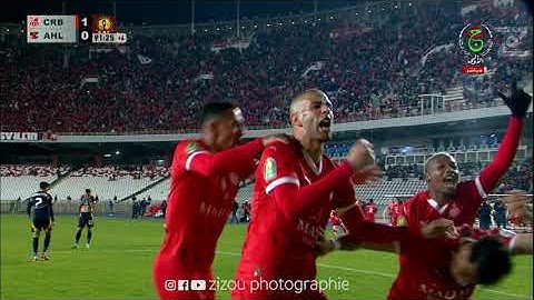 هدف الفوز نوفل خاسف شباب بلوزداد ضد الاهلي المصري | CRB - AHLY