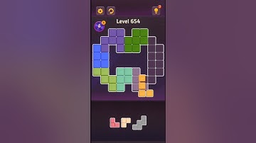 Block King Shapes Level 651 to Level 660