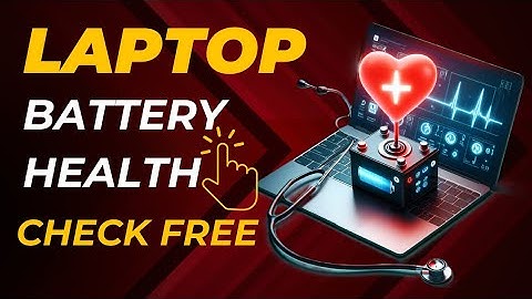 How To Check Battery Health In Laptop | Battery Life | Battery Cycle Count