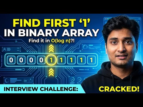 The "Binary Infinite Array" Trap: Why Normal Binary Search Fails