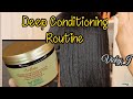🍃Shea Moisture Intensive Hydration | Deep Conditioning | Relaxed Hair | VickyJ