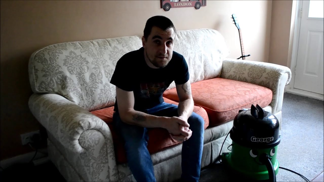 my 2015 numatic george GVE370-2, (converted to dry use) sofa demo.