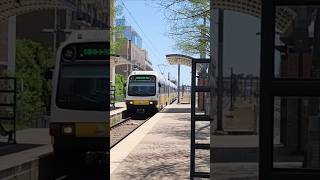 DART Green Line at Victory Station #train #railroad #railway