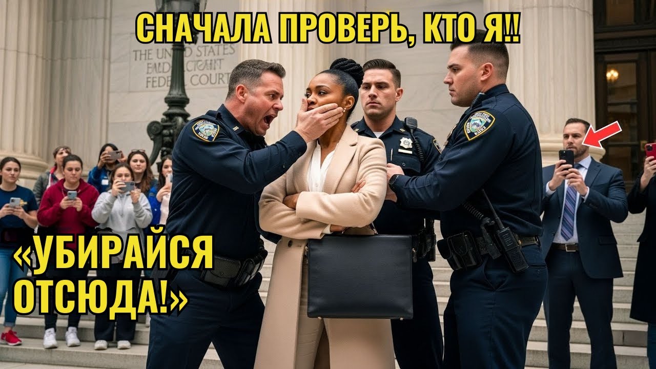 Копы дали пощечину женщине в суде. Секунду спустя она села на место судьи!