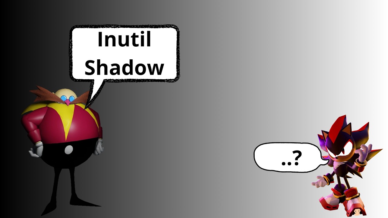 Spanish Targeter calls my shadow ''useless'' while playing eggman