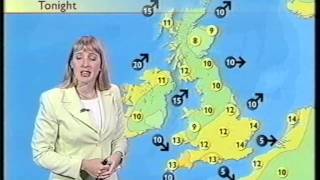 BBC Weather 29th August 1999