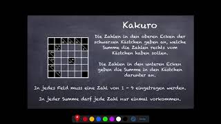 Lös mal Logisch - Kakuro Tutorial