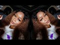 a very Quick GRWM : Wig install &amp; easy makeup look | Brennas hair