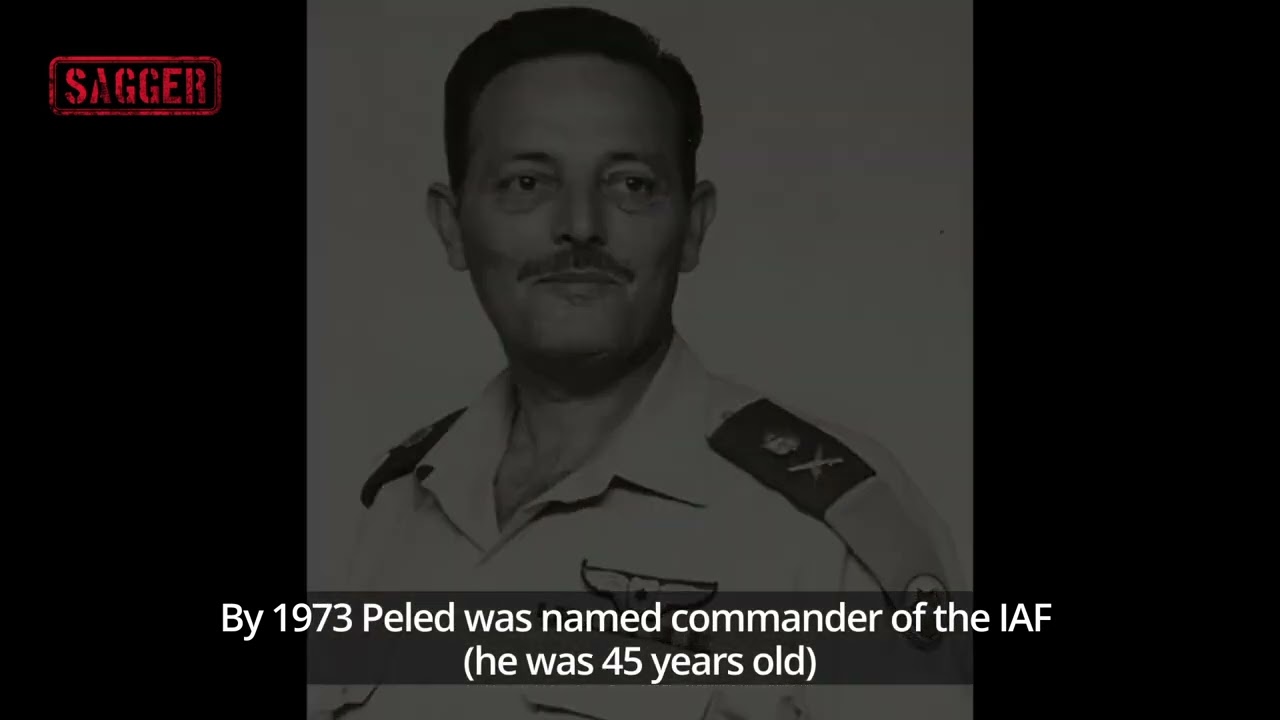 Sagger Heros / Benny Peled - Commander of Israeli Air Force during the Yom Kippur War.