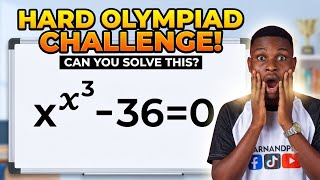 Hardest Olympiad algebra equation that tricks everyone 