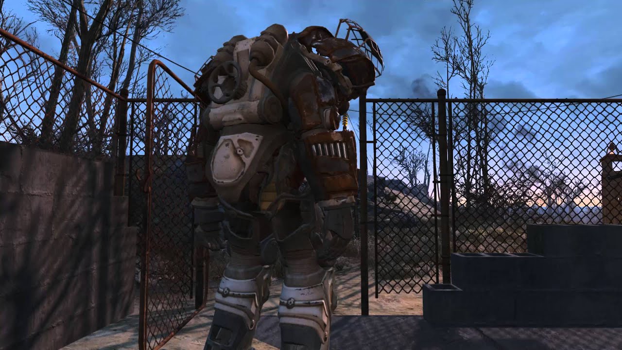 Как снять силовую броню. Fallout 4 - 22 локации с силовой бронёй!!!. Фоллаут 4 чтоб напарник надел силовую броню. ВОРУЮ силовую броню агрессивного ГРИФЕРА. Как чинить силовую броню Fallout 4.
