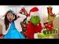 Wendy Pretend Play How the Grinch Stole Christmas Presents Funny Kids Story