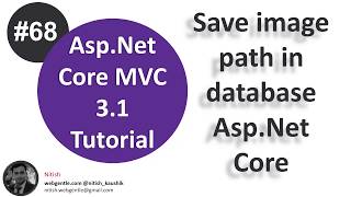 (#68) Save image URL in database and display image on view | Asp.Net Core tutorial