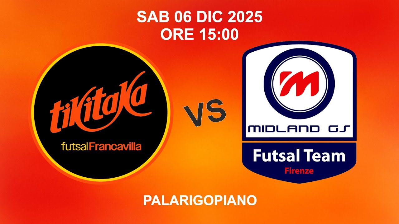 Tikitaka Francavilla U19 Vs. Midland GS