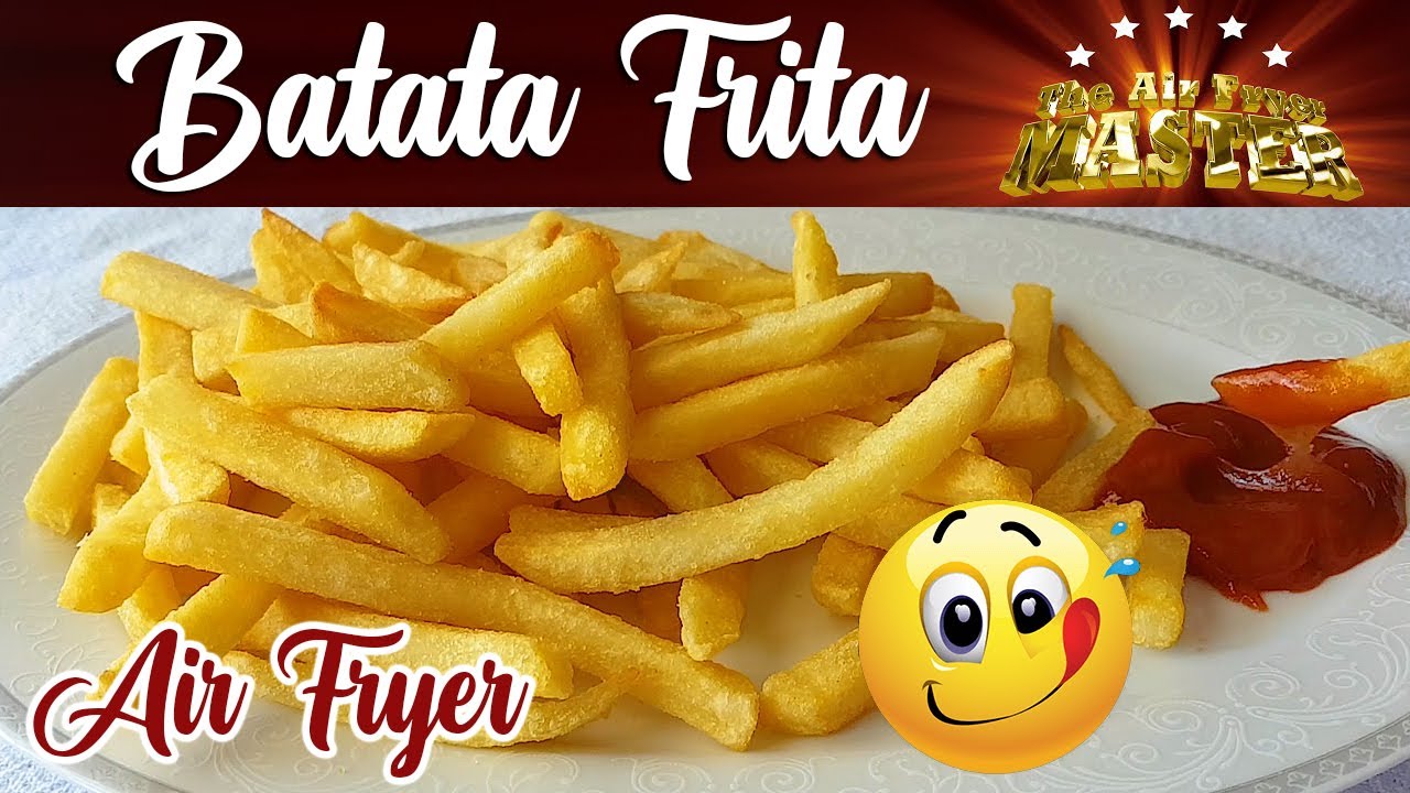 Fiz Batata frita, Bem Brasil, na Airfryer - Comida brasileira
