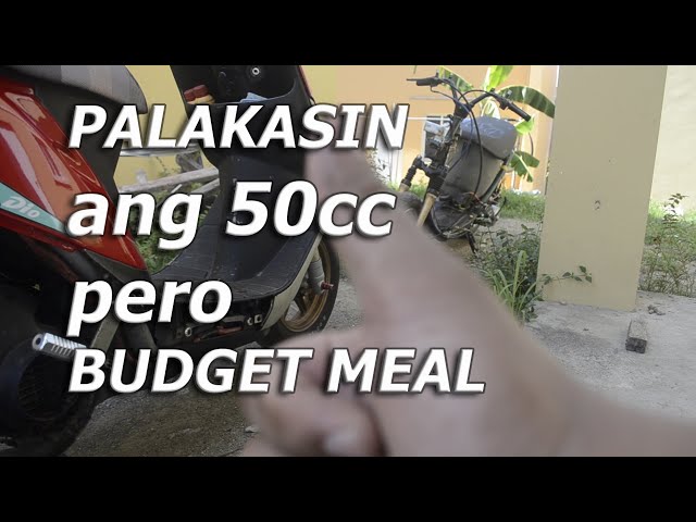 Paano Palakasin ang 50cc Dio???/ Budget Meal Modification for Dio 50cc class=