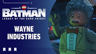 Lego Batman: Legacy of the Dark Knight - Wayne Industries Gameplay Walkthrough