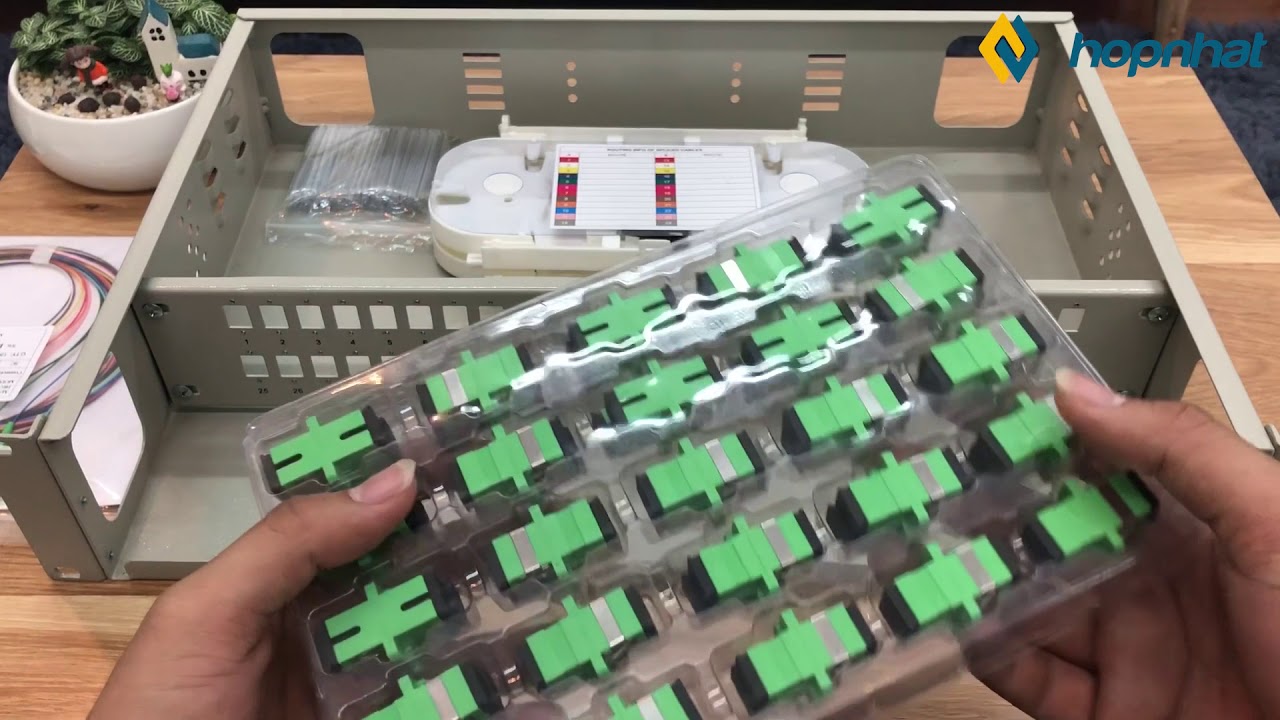 Video Mở hộp ODF 48FO phân phối bởi Hợp Nhất
