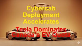 Tesla Today - Cybercab Deployment Accelerates - Tesla Dominates Canada’s EV Quota