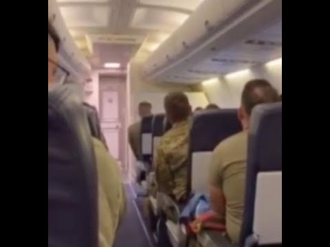 W.Va. troops singing 'Country Roads' on flight home