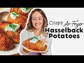 Crispy Air Fryer Hasselback Potatoes