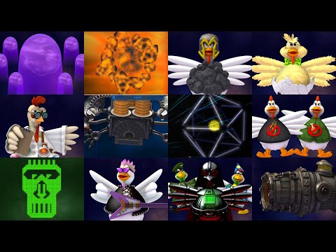 Chicken Invaders Universe All Bosses Redone 2024 