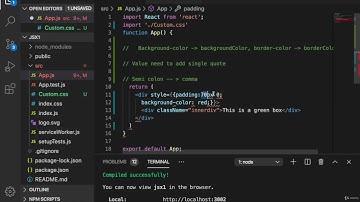 Inline CSS in React JS | Styling Components Dynamically