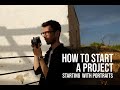 How to start a project and why  starting with street portraits