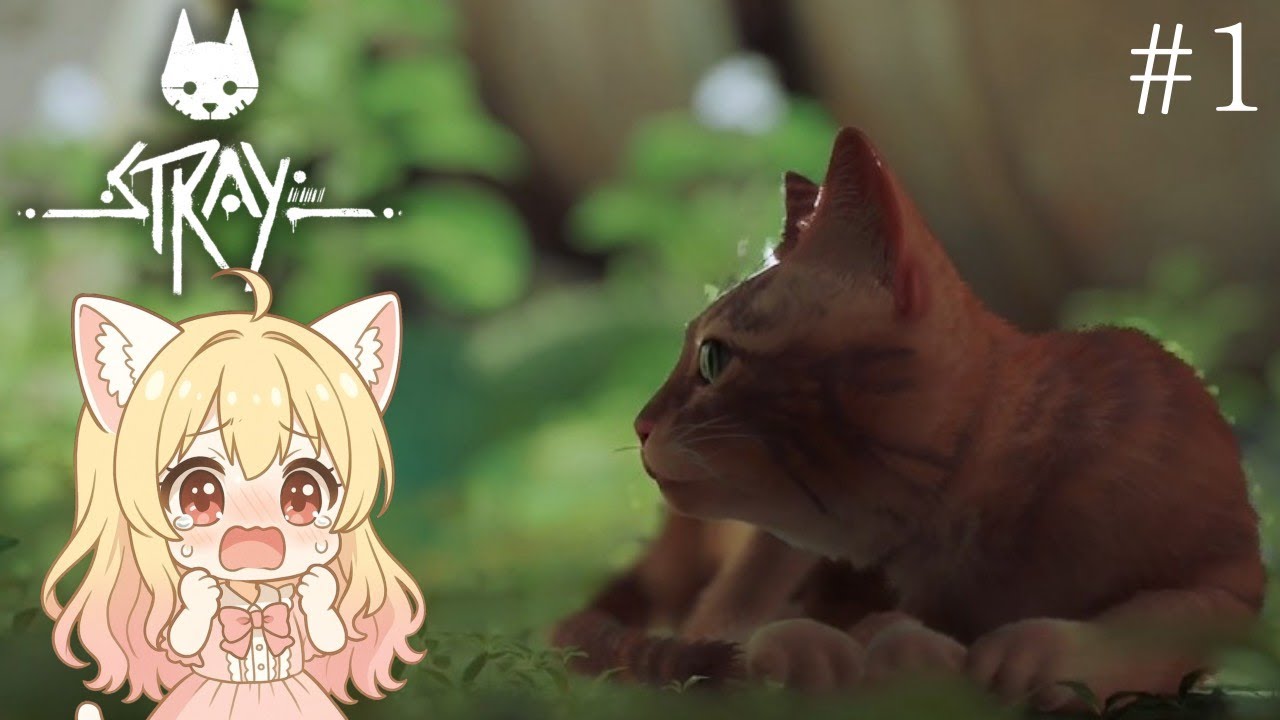 ねこ可愛いだけかと思ったらホラゲー並みやった#1【Stray】
