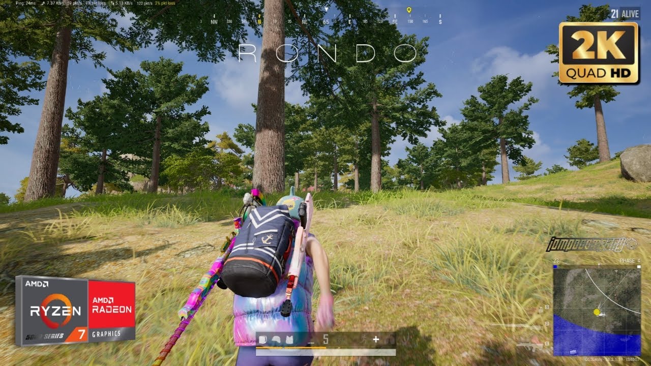 PUBG PC 2025 TPP SOLO RONDO 2K [QHD] | AMD Ryzen™ 7 5700X3D | RX 6700XT 12GB | No Commentary
