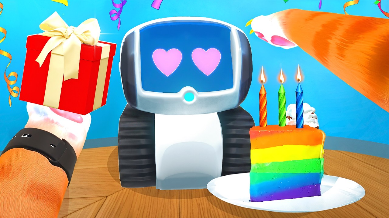 SURPRISE BIRTHDAY PARTY FOR SPARKY! - I Am Cat VR