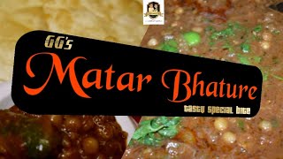 Matar Bhature|Easy making with tasty and delicious Matar gravy|Bhature without yeast|Best combo dish