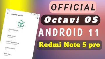 Octavi  Os Android 11 Redmi Note 5 Pro | Redmi Note 5 Pro - Octavi OS 1.4 Official Rom