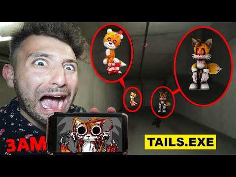 DONT WATCH SCARY TAILS.EXE VIDEOS AT 3AM OR CURSED TAILS DOLL WILL APPEAR! (TAILS.EXE IS HERE!)