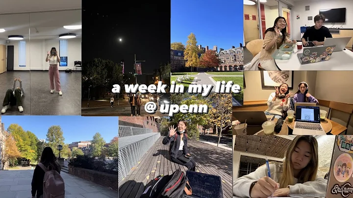 a week in my life @ upenn