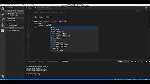 Callback function in NodeJS Part 2