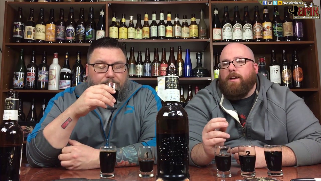 Massive Beer Reviews # 792 Goose Island Bourbon County Brand Stout 2014 vs 2015 vs 2016