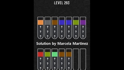 Water Sort Puzzle level 293 | Mobile Games